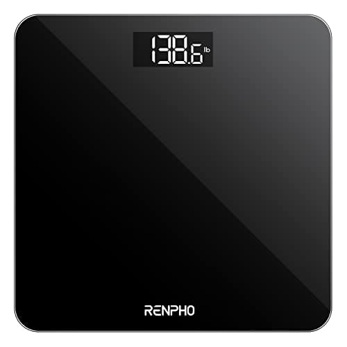 RENPHO Personenwaage, Körperwaage mit Hochpräzisions-Sensoren Schwarz  
RENPHO Küchenwaage mit LCD Display und Abstellau
