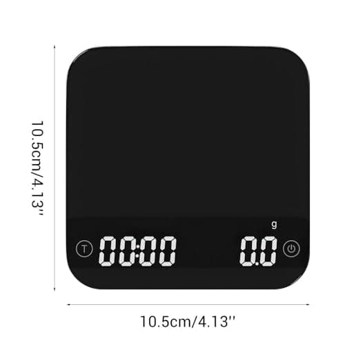 Mini Kaffeewaage mit Timer für Espresso und Gießkaffee
| USB Wiederaufladbare House Espresso Waage 2 kg/0,1 g genau
| S