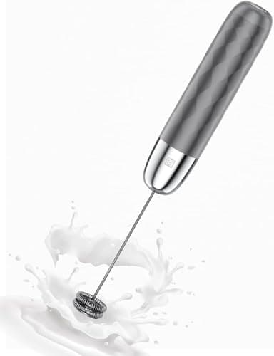 Maestri House LunaFro Mini Wiederaufladbarer Milchaufschäumer, Mini-Mixer für Matcha und Latte, ClimatePartner certified