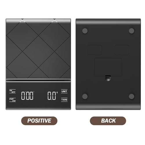 Küchenwaage Espresso Timer 3KG 0.1G LED Anzeige USB Aufladbare Tara Funktionalität
| USB Aufladbare Küchenwaage Espress