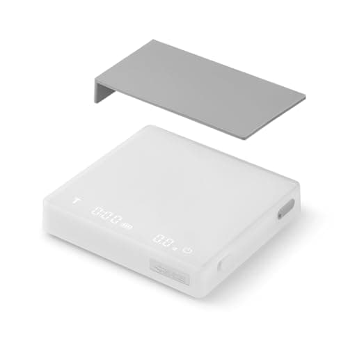 MHW-3Bomber Tragbare Digitalwaage für Espresso mit Timer und Silikon-Isolierung (2 kg/0,1 g)