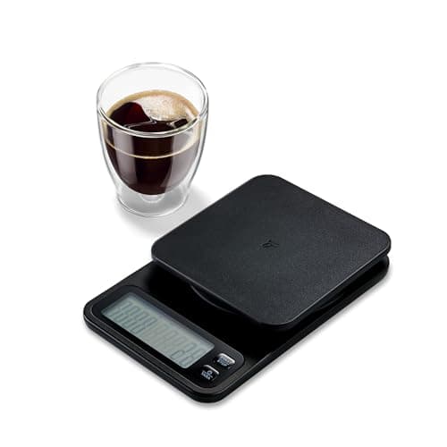 Tchibo Kaffeewaage mit Timer und LC-Display Schwarz