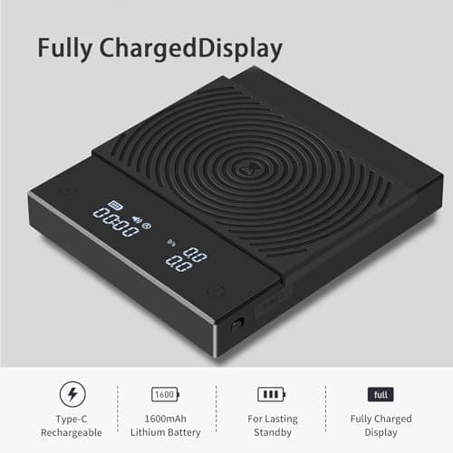 TIMEMORE Black Mirror Basic |0 Elektronische Kaffeewaage mit Timer für Küchenliebhaber
TIMEMORE Black Mirror Basic |0 El