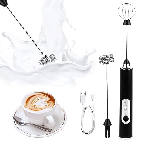 **Stainless Steel USB Rechargeable Elektrischer Milchfrother für Kaffee, Cappuccino und Hot Chocolate**
| **Elektrische