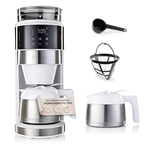 Barista Filterkaffeemaschine Touch Iso | Kaffeemaschine mit Digitaldisplay & Timerfunktion | 1,25 Liter Kaffeekanne