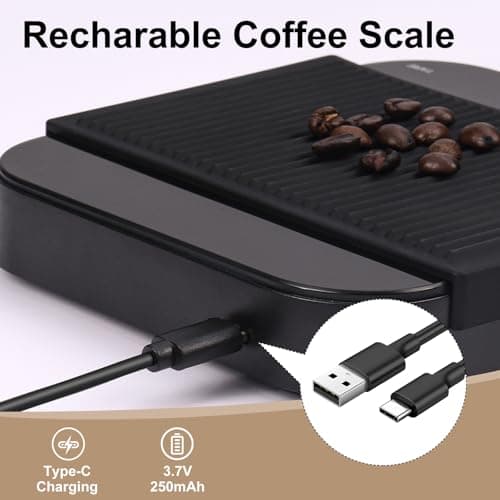 Digitale Kaffeewaage Vankarr für Coffee Lovers mit Timer und Precise Graduierung
| Vankarr Espresso Waage mit Timer und
