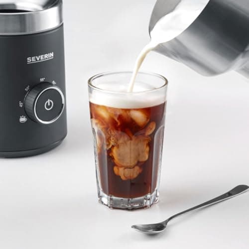 SEVERIN SPUMA 700 Induktions-Milchaufschäumer für Küchenanwender, perfekt für tägliches Backen und Trinken, edles Edelst