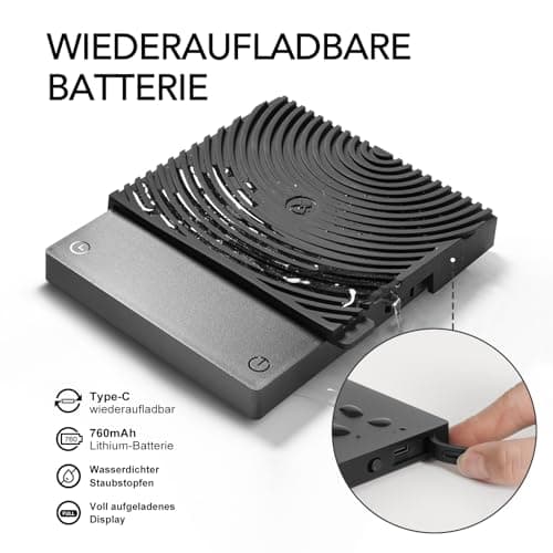 TIMEMORE Mini Küchenwaage Digital für Kaffee und Lebensmittel mit Timer und 2000 Gramm Gewicht