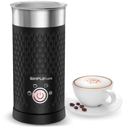 SIMPLETaste Milchaufschäumer, Automatischer Heiß- und Kaltschaumbereiter für Latte, Cappuccino und Macchiato
| SIMPLETa
