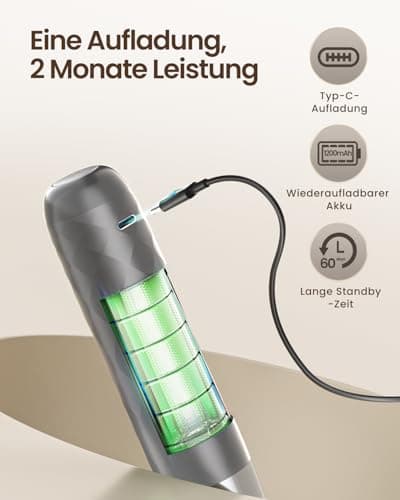 Maestri House Wiederaufladbarer Milchaufschäumer für Matcha-Latte-Clairtaste Certified