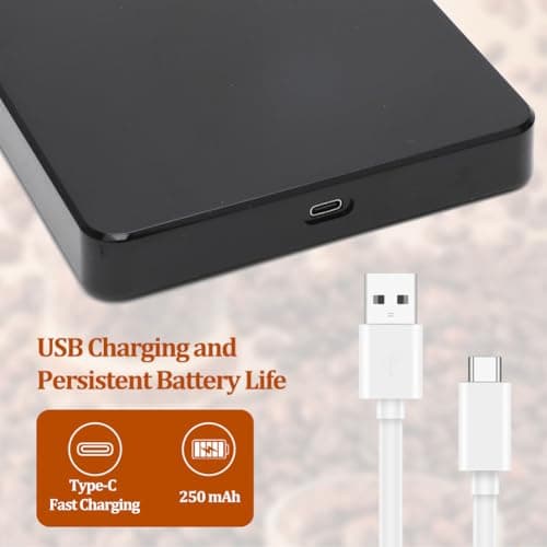 MIUUIPI Mini-Kaffeewaage mit Timer für Espressoliebhaber im Zuhause mit 3kg/0,1g Genauigkeit