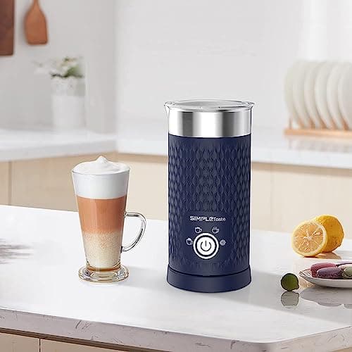 SIMPLETaste Milchaufschäumer, Automatischer Heiß- und Kaltschaumbereiter für Latte, Cappuccino und Macchiato
| SIMPLETa