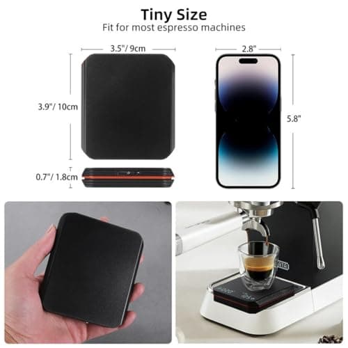Digitale Kaffeewaage mit Timer für Pour-Over Kaffee