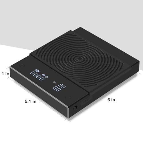 TIMEMORE Black Mirror Basic |0 Elektronische Kaffeewaage mit Timer für Küchenliebhaber
TIMEMORE Black Mirror Basic |0 El