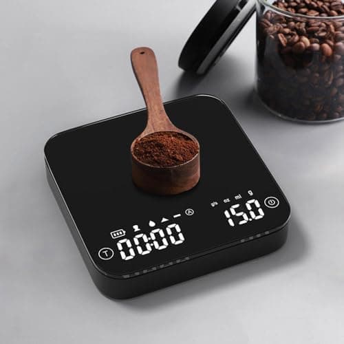 Mini Kaffeewaage mit Timer für Espresso und Gießkaffee
| USB Wiederaufladbare House Espresso Waage 2 kg/0,1 g genau
| S