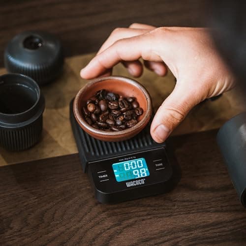 WACACO Exagram Kaffeewaage mit Timer Schwarz
