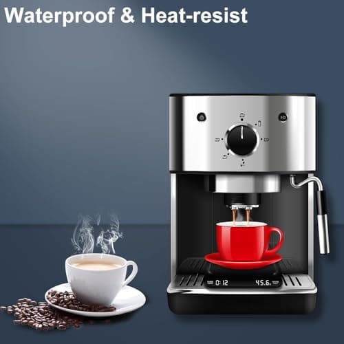 OBEST Digitale Mini Kaffeewaage für Küchenliebhaber mit Timer und LED-Bildschirm
OBEST Wiederaufladbare Espressowaage mi