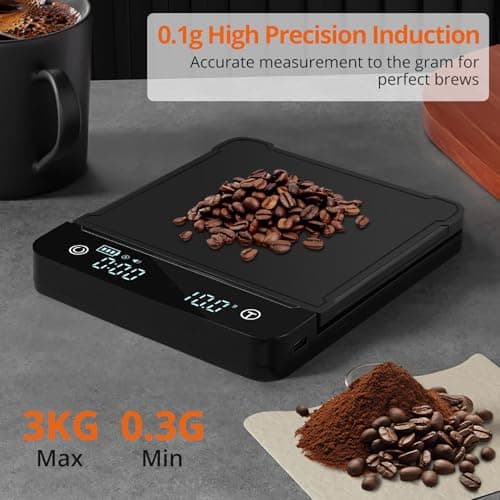 Digitale Küchenwaage Proster 0,1g/3kg Timer LED Display