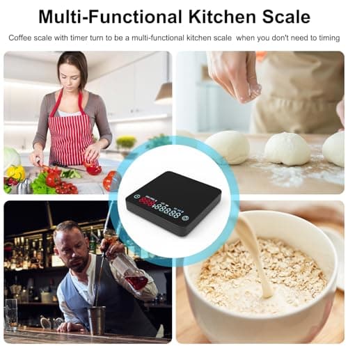 OBEST Digitale Kaffeewaage mit Timer
OBEST Tragbare Elektronische Kaffeewaage mit LED-Anzeige
OBEST Digitale Küchenwaage