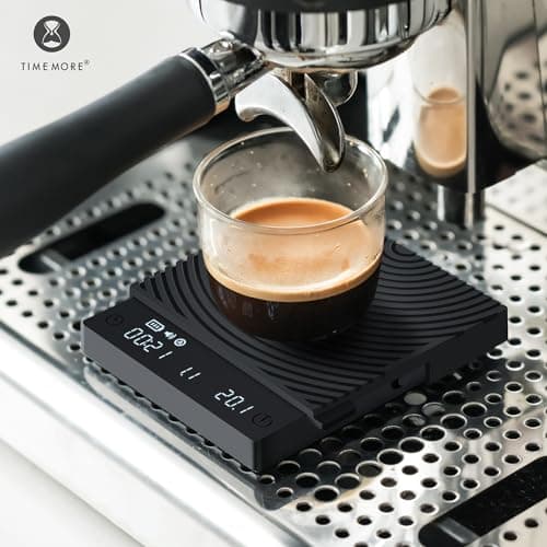 TIMEMORE Black Mirror Mini digitale Kaffeewaage mit Timer für Kaffeeitreiber
| TIMEMORE Black Mirror Mini 2 kg/0,1 g Ka