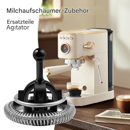 Ersatz Schneebesen für A-eroccino Milchaufschäumer 3/4/Plus, Edelstahl, Spülmaschinenfest, Hochwertige Ersatzteile für K
