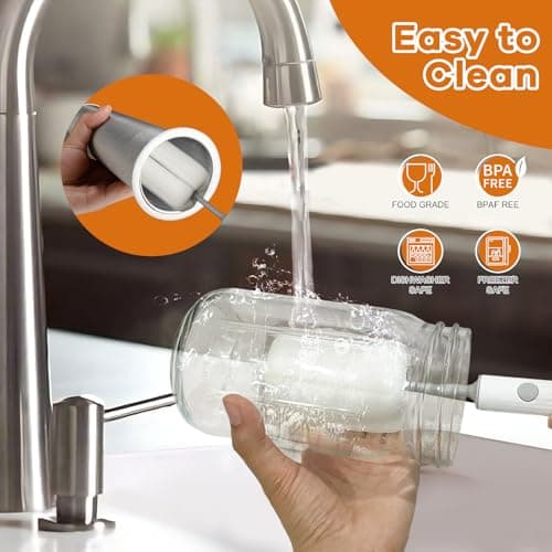 Kaltgebrüh-Kaffeemaschine Cafultgo 1500 ml Glas Echtstahlfilter Reinigungsbürste
