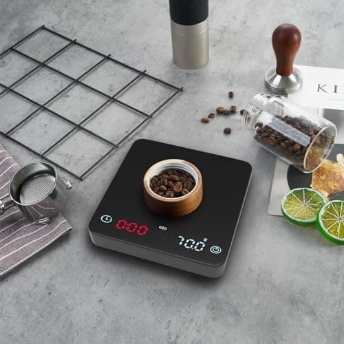 OBEST Digitale Kaffeewaage mit Timer
OBEST Tragbare Elektronische Kaffeewaage mit LED-Anzeige
OBEST Digitale Küchenwaage