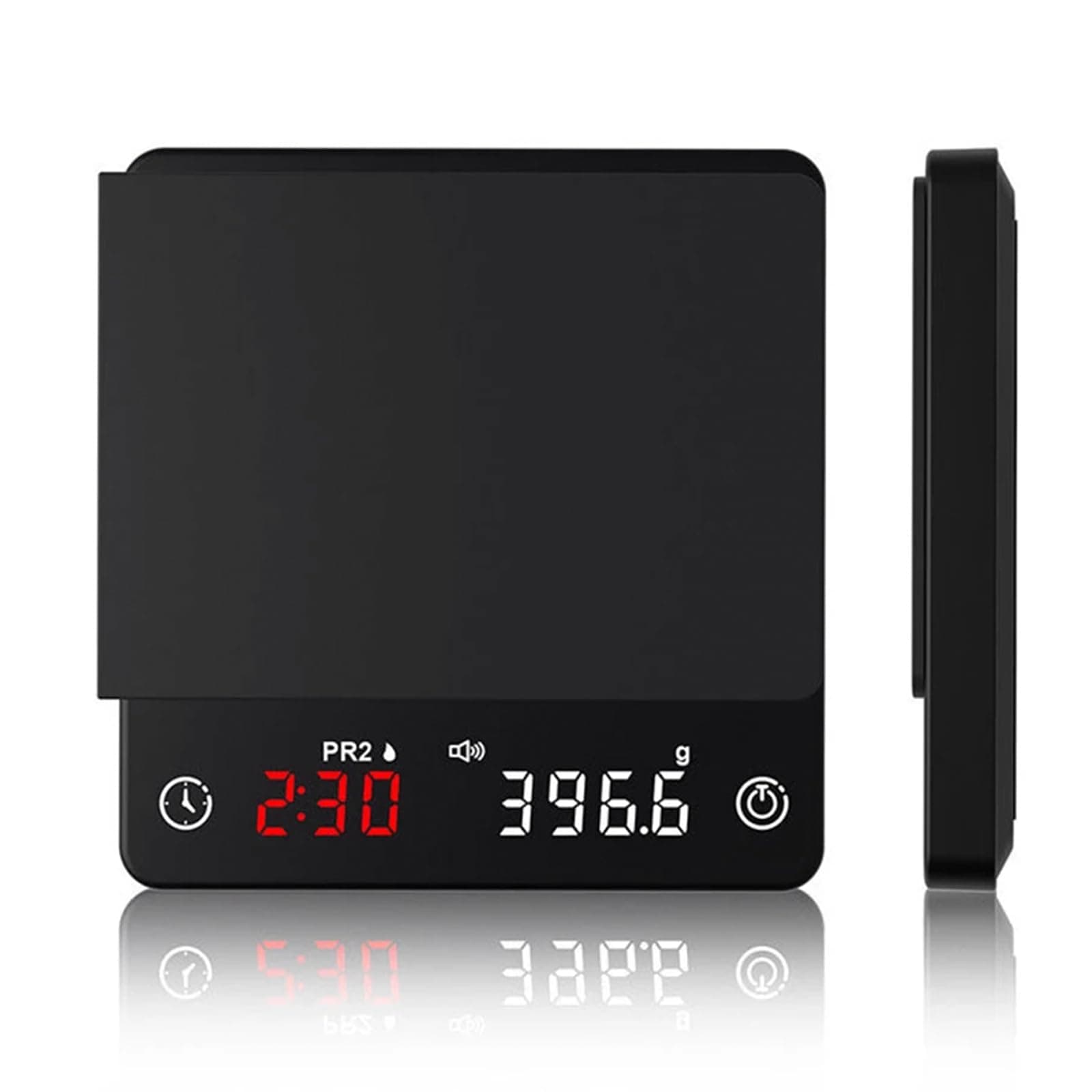 Digitale Kaffeewaage mit Timer für Coffee-Liebhaber in der Küche
| USB-Aufladbare Mini Espresso Waage mit LED-Anzeige f