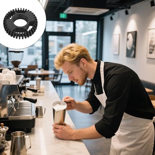 Severin 9321048 Induktions-Milchaufschäumer SM3586 SM3587 - Aufsatz für Kaffeemaschine, Kaffee Schaumzubehör für Kunstst