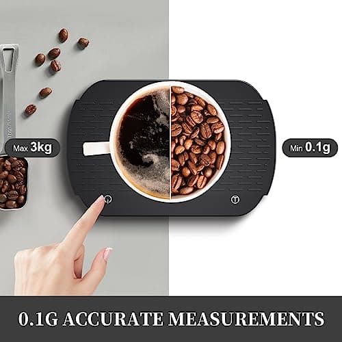 Digitale Kaffeewaage OBEST mit Timer und Elektronischer Hochpräzision
| OBEST Elektronische Kaffeewaage mit Timer und 3