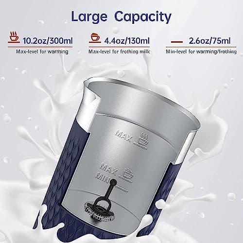 SIMPLETaste Milchaufschäumer, Automatischer Heiß- und Kaltschaumbereiter für Latte, Cappuccino und Macchiato
| SIMPLETa