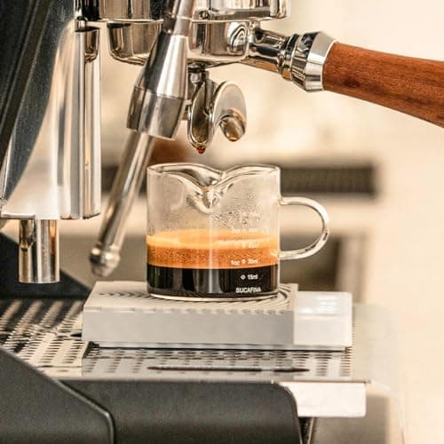 TIMEMORE Kaffeewäge Basic mini Elektronisch - Ultradünn, Leicht und mit Wasserdurchflussmenge & Timer - Küche/Backen/Koc