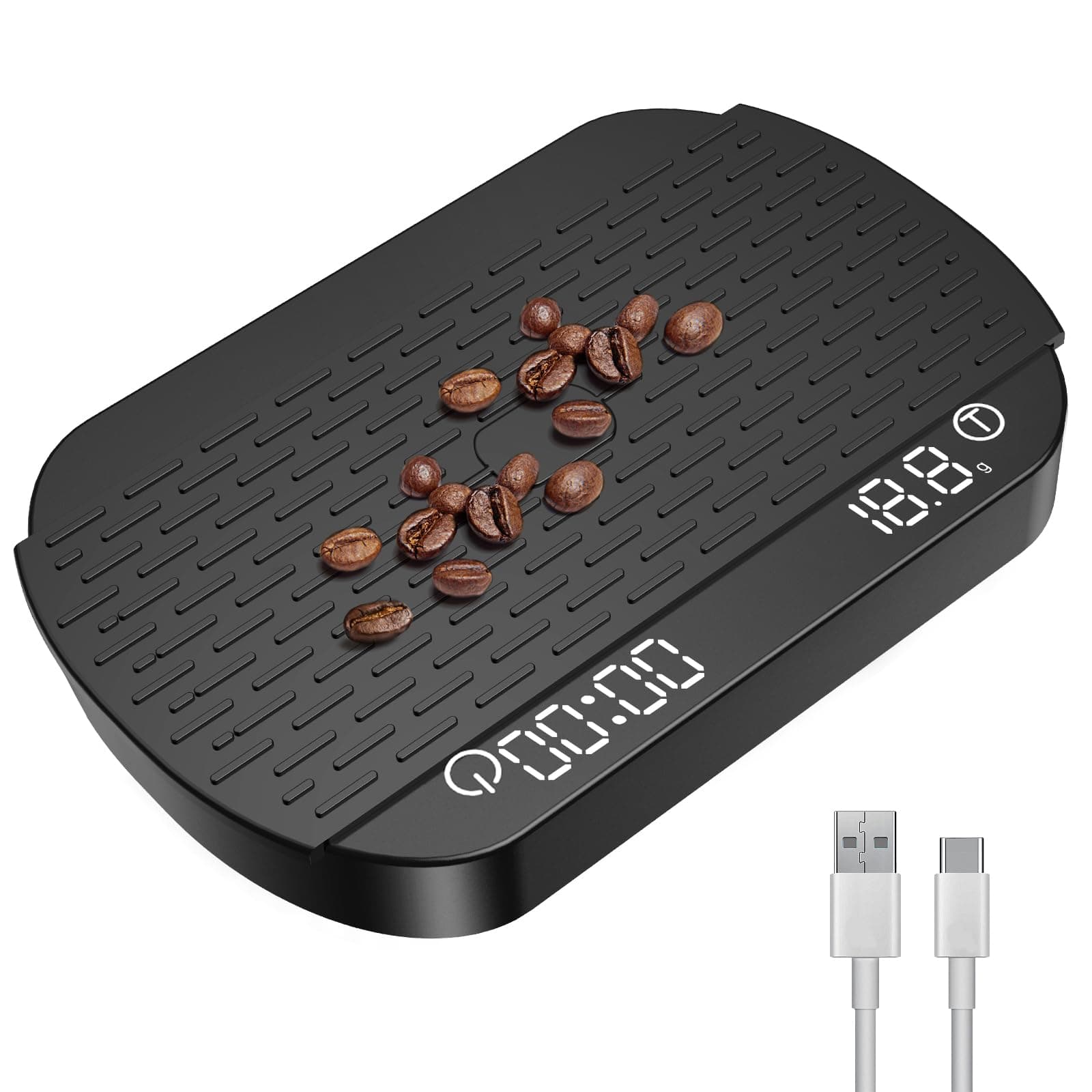 Digitale Kaffeewaage OBEST mit Timer und Elektronischer Hochpräzision
| OBEST Elektronische Kaffeewaage mit Timer und 3